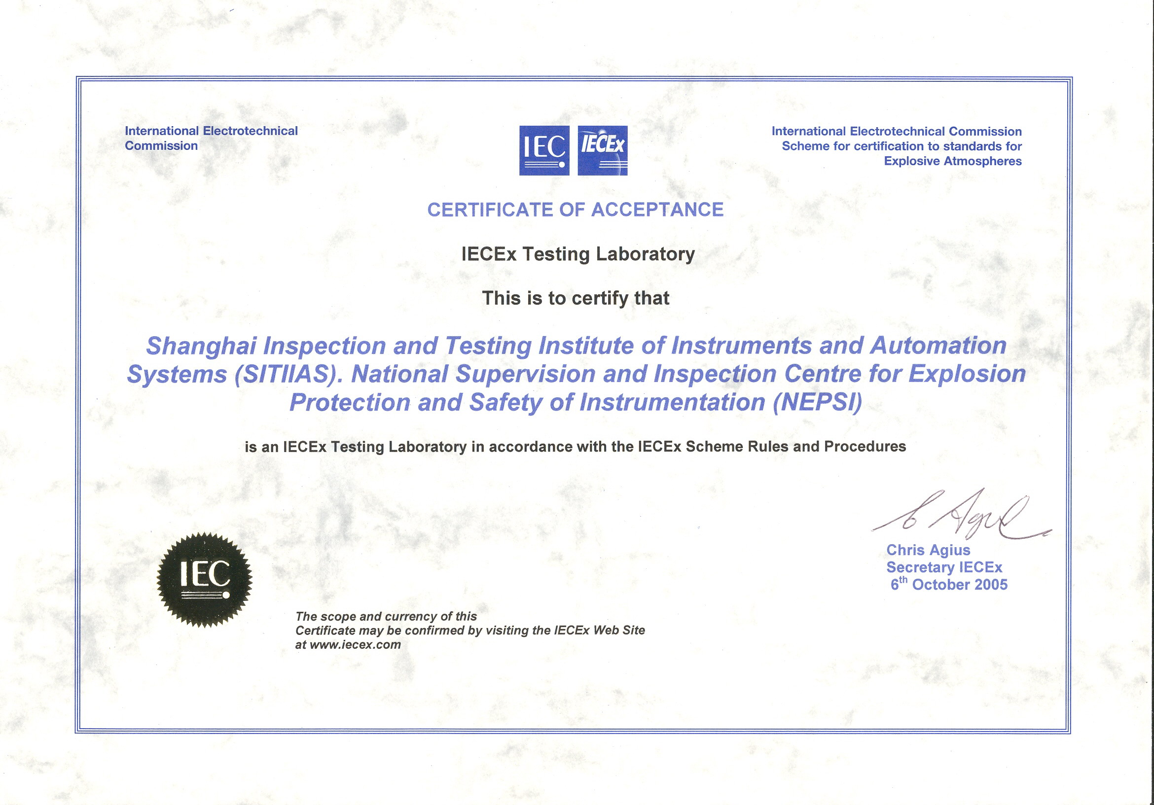 iecex防爆实验室认可证书(extl(05.10.6.jpg